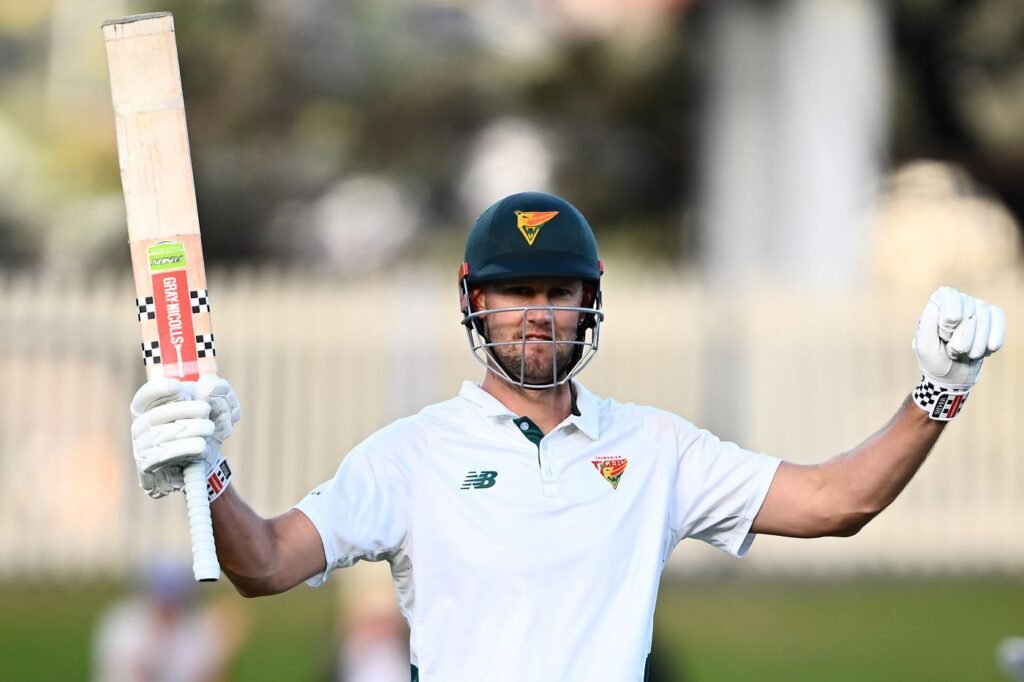 Webster's rearguard century carries Tasmania to draw