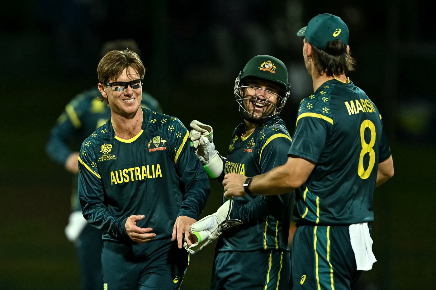 Zampa four-for, Marsh 64* take Australia to big consolation win against Oman
