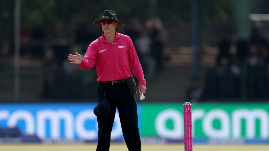 T20 World Cup 2026: Kettleborough, Gaffaney to officiate IND vs SA match